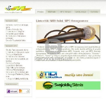 Lietuviški MIDI ir MP3 failai muzikantams