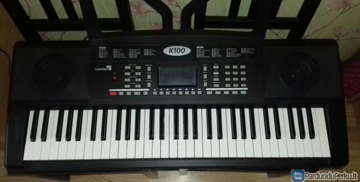 Livestar K100 61-klavišo sintezatorius