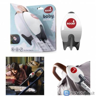 Mamyčių laisvų rankų įranga – vežimėlio supiklis – tinka visiems lopšiams ir sportinukams