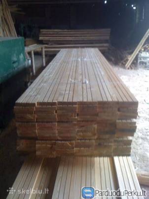 Mediena, statybinė mediena, murlotai, gegnės, kt.