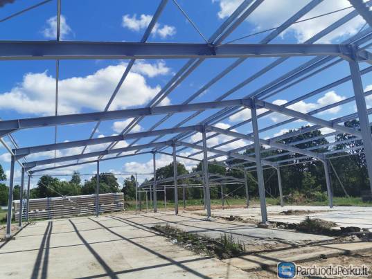 Metalinės konstrukcijos , gamyba , angarai