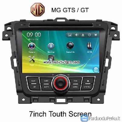 MG GT GTS car stereo radio auto DVD player GPS navigation TV