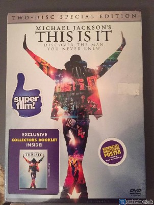 Michael Jackson This is it DVD naujas