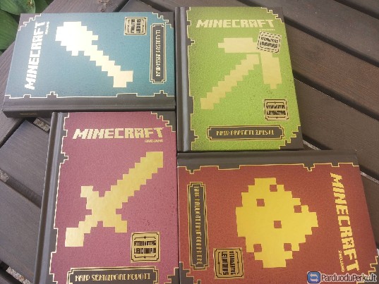 Minecraft knygutės