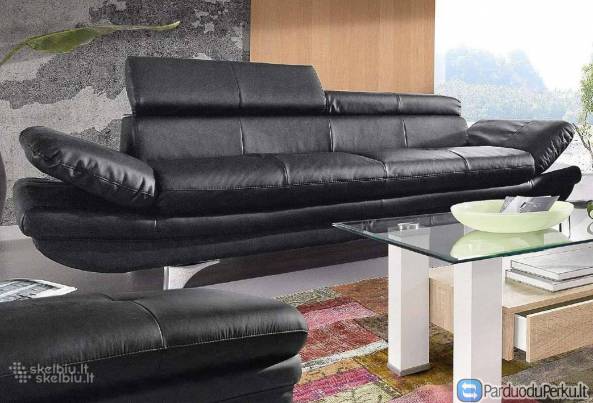 Minkšta odinė sofa " Enterprise "3