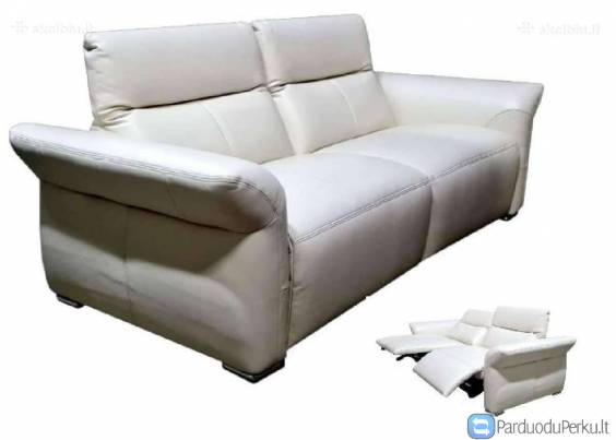 Minkšta odinė sofa " Impresion " su relax funkcija