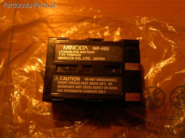 Minolta NP400 Li-ion Baterija