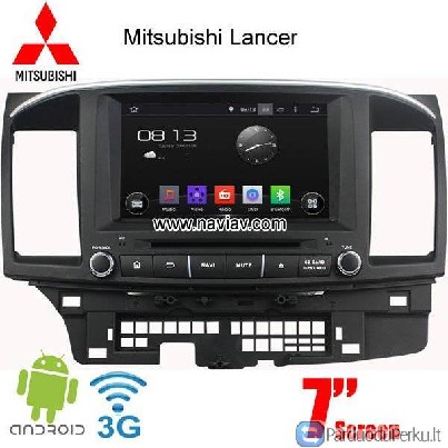 Mitsubishi Lancer Android 4.4 Car Radio WIFI 3G TV