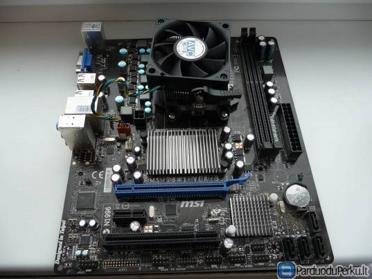 MSI 760GM-P23 (FX) AM3 + AMD Athlon II X2 270 Komplektas