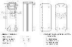 Naujas plokštelinis šilumokaitis LA22-40-3/4", iki 100 kW