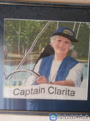 Naujas siuvinetas paveikslas "Captain Clarita"