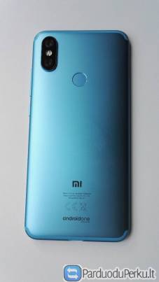 Naujas Xiaomi Mi A2 mobilusis telefonas, 4 metai garantija, 64GB