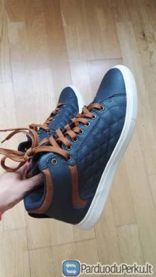 Nauji vyriški mėlynai rudi batai, H&M, dydis 40