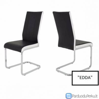 Naujos juodos kėdės "Edda"