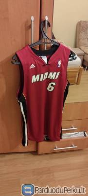 NBA Adidas Miami Heat LeBron James marškinėliai