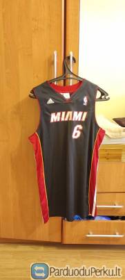 NBA Miami Heat LeBron James krepšinio marškinėliai
