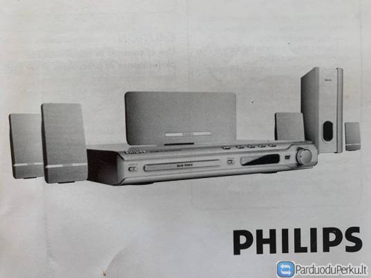 Nedaug naudotas muzikinis centras Philips