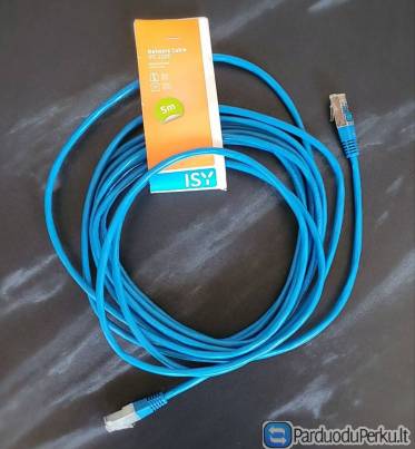 Nepaprastai Greitas Internetas: Naujas 5m Interneto Kabelis – Tik 3€