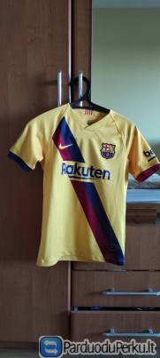 Nike Barcelona vaikiški futbolo marškinėliai