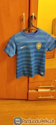 Nike Brazilijos futbolo vaikiški marškinėliai 7-8 metų
