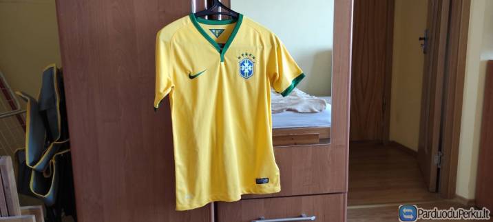 Nike Brazilijos vaikiški futbolo marškinėliai