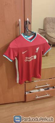 Nike Liverpool futbolo marškinėliai 7-8 metų