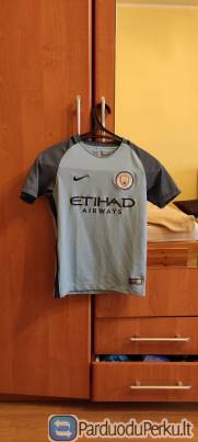 Nike Manchester City AGUERO vaikiški futbolo marškinėliai