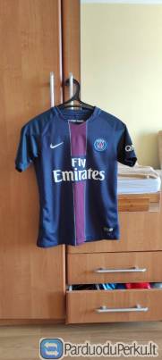 Nike PSG vaikiški futbolo marškinėliai 10-12 metų