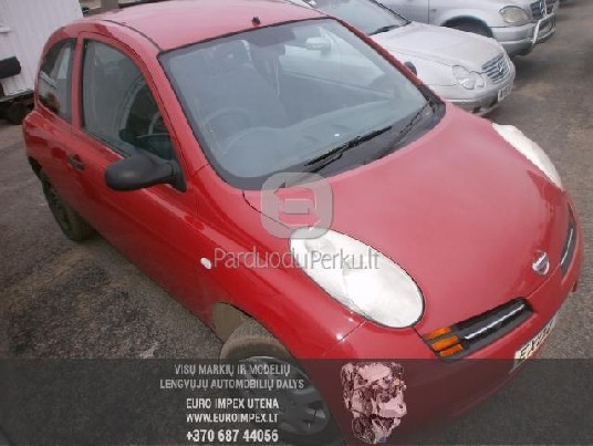 NISSAN MICRA 2004 1.2 BENZINAS MECHANINE HACBEKAS 2_3D EN RA