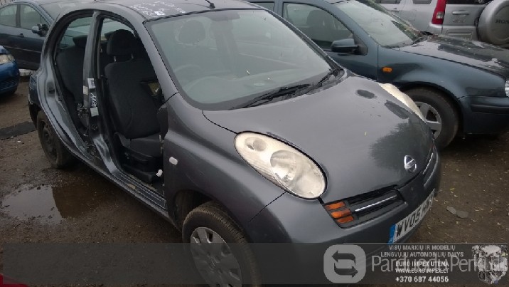 NISSAN MICRA 2005 1.2 48kw BENZINAS AUTOMATAS HACBEKAS 4_5D 