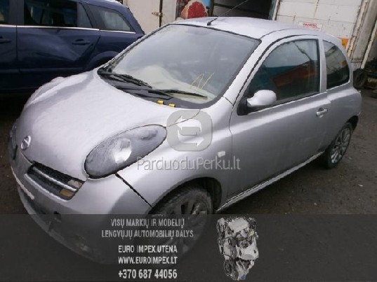 NISSAN MICRA 2006 1.2L BENZINA MECHANINE HACBEKAS 2_3D EU PI