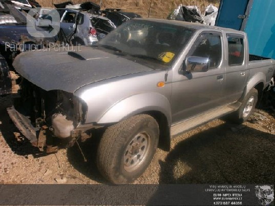 NISSAN NAVARA 2002 2.5 DYZELIS MECHANINE VISUREIGIS 4_5D PIL