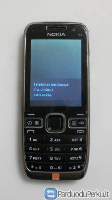 Nokia E52-1 (RM-469) sugedęs