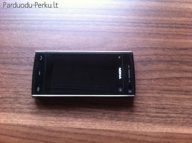 Nokia X6 16GB NAVI su visais priedais