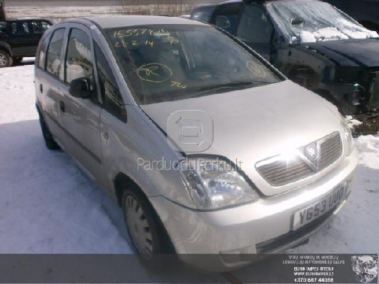 OPEL MERIVA 2003 1.6 BENZINAS MECHANINE HACBEKAS 4_5D EN PIL