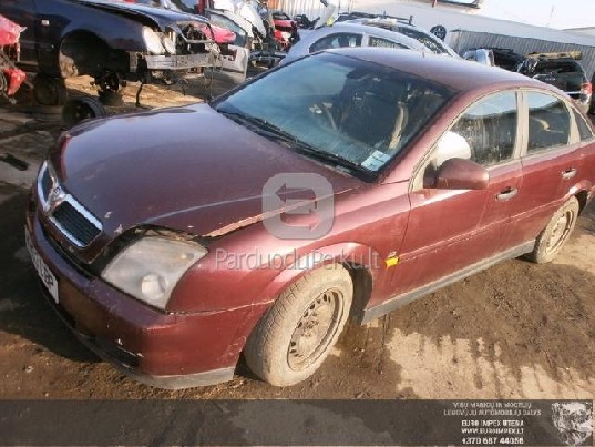 OPEL VECTRA 2003 2.0 DYZELIS MECHANINE HACBEKAS 4_5D EN RAUD