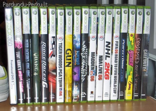 ORIGINALŪS Xbox 360 žaidimai tinka ir XBOX360 SLIM