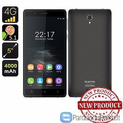 OUKITEL K4000 Smartphone – 5 Inch 2.5D Screen, A