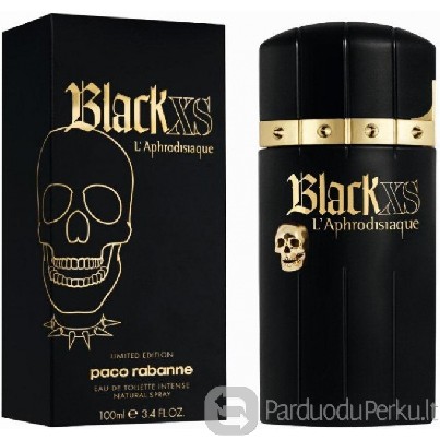 Paco Rabanne Black XS Limited edition.100ml kvepalai pigiau