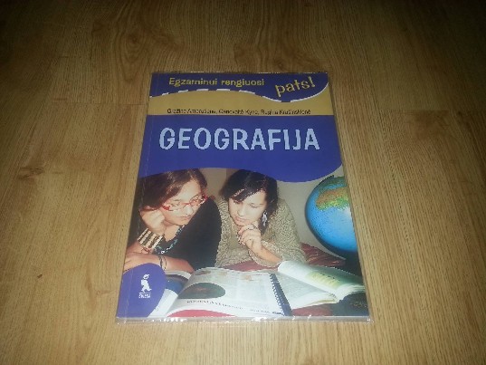 Pagalbinė literatūra pasirengti geografijos egzaminui