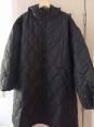 Paltas juodos spalvos dydis 5XL