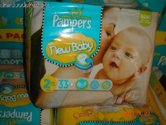 PAMPERS sauskelnes parduodu