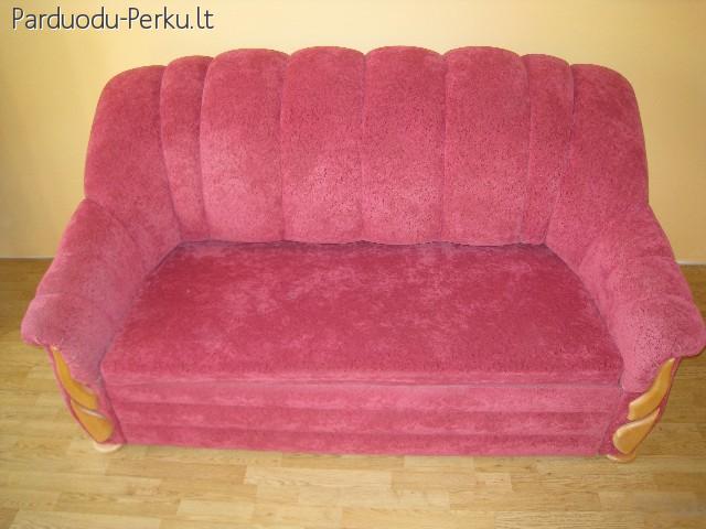 Parduodama dvigulė sofa-lova