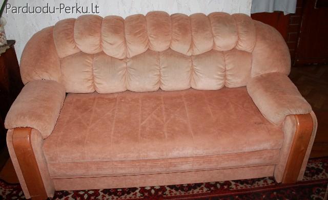 Parduodama naudota sofa