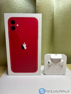 Parduodamas Apple iPhone 11 (64gb) Red