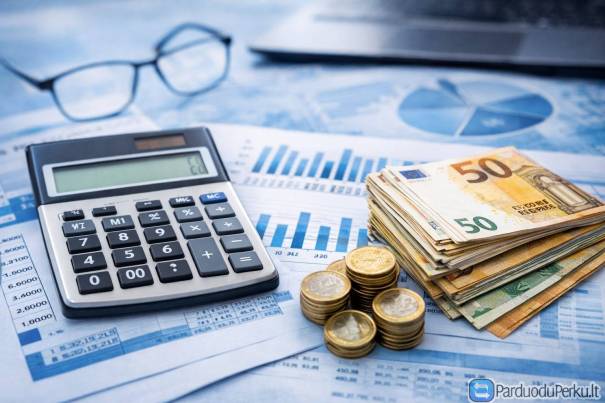 PARDUODAMAS BUHALTERIJOS PASLAUGŲ VERSLAS (15+ METŲ VEIKLOS)