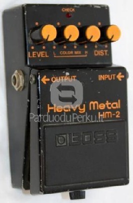 Parduodamas gitarinis pedalas Boss Heavy Metal HM-2