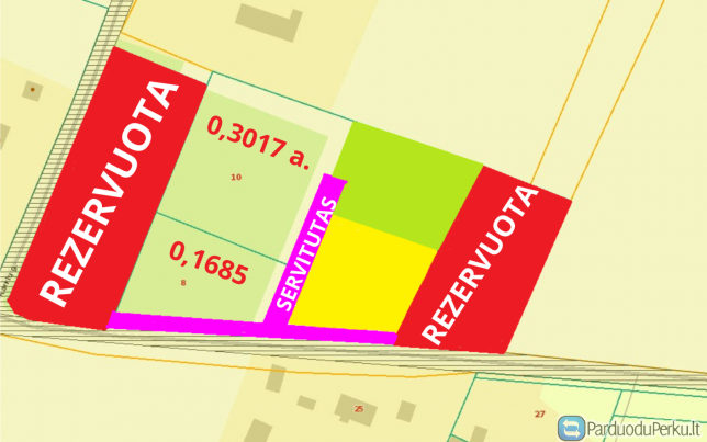 PARDUODAMAS ŽEMĖS SKLYPAS VILNIAUS R. SAV., NEMĖŽIO SEN., LIEPIŠKIŲ K., AKMENŲ G.