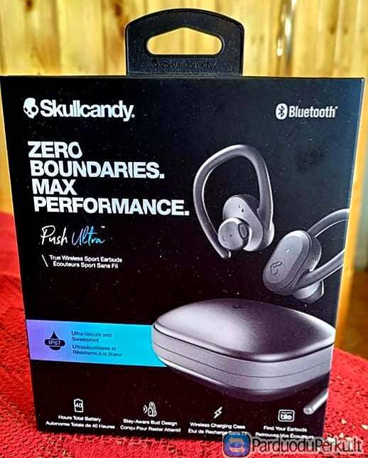 Parduodamos naujos Skullcandy Push 