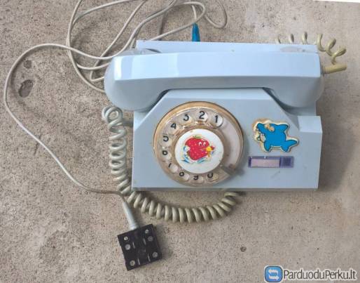 Parduodu antikvarinį laidinį telefono aparatą „VEF TA-72“. Made in USSR